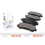 Колодки гальмівні (передні) Nissan Qashqai/X-Trail 07- (Akebono) 