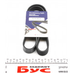 Ремінь генератора Citroen Jumper/Peugeot Boxer2.5D/TD (6PK1010) 