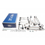 Комплект важелів підвіски (передньої) Audi A4/A6/Skoda SuperB/VW Passat B5 94-08 (з болтами) 