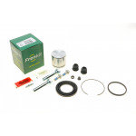 Ремкомплект супорта (переднього) Toyota Corolla 02-07 (d=57mm)(Akebono)(+ поршен/направляюча) 