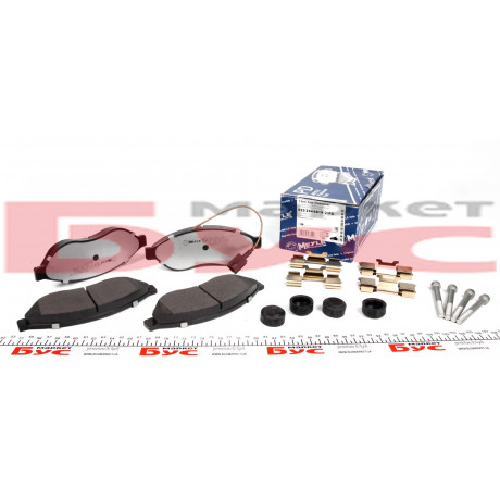 Колодки гальмівні (передні) Citroen Jumper/Fiat Ducato/Peugeot Boxer 06- (Platinum)