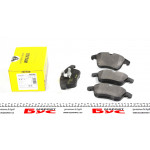 Колодки гальмівні (передні) Land Rover Freelander/Ford Mondeo IV 1.8-2.5 07- (Teves) Q+ 