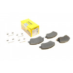 Колодки гальмівні (передні) Hyundai Bayon/i20/Kia Rio/Stonic 20-(Akebono) Q+ 