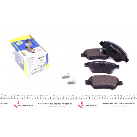 Колодки гальмівні (передні) Opel Corsa D 06-14/Adam 12-19