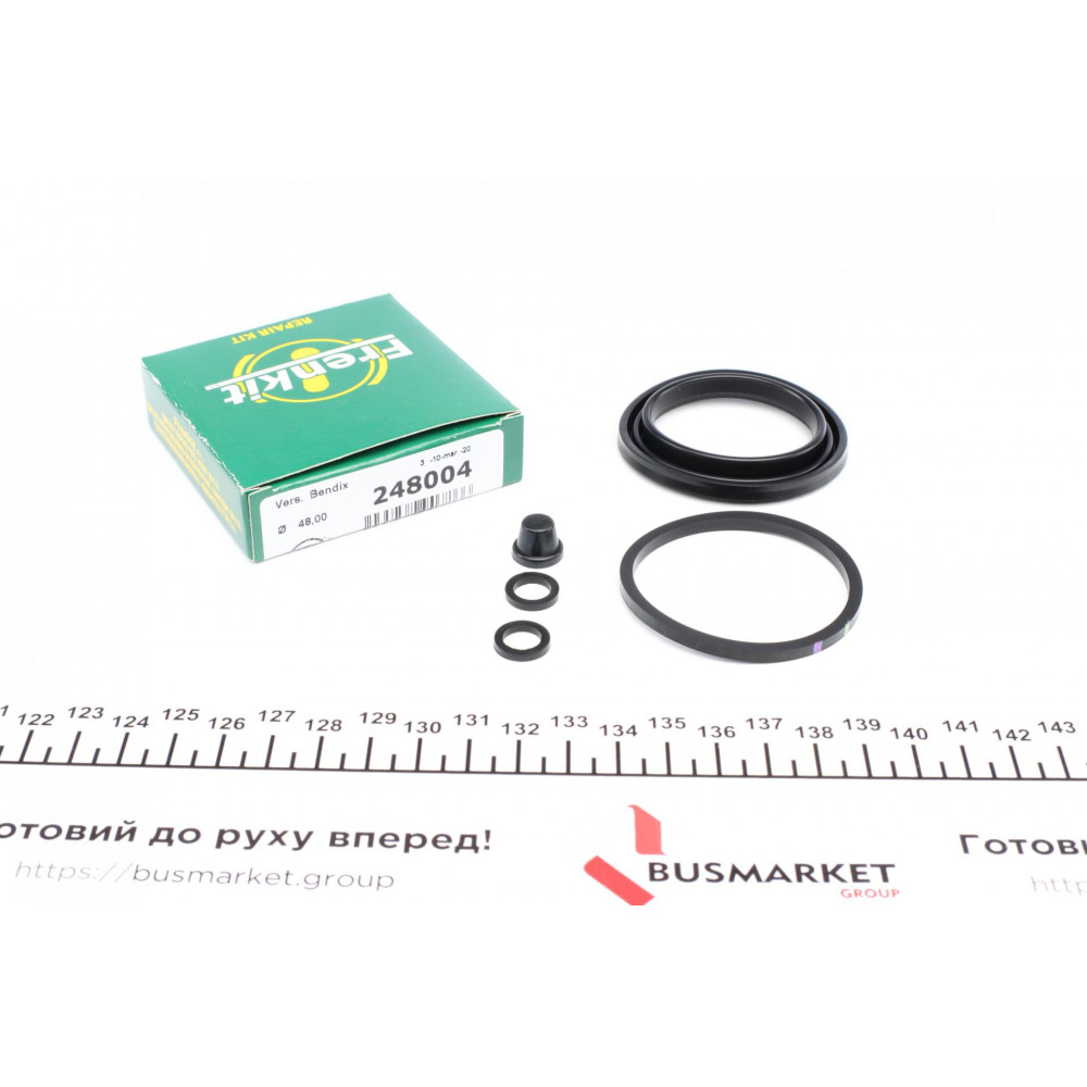 Ремкомплект супорта (переднього) Fiat 126/127/128 72-00 (d=48mm) (Bendix)