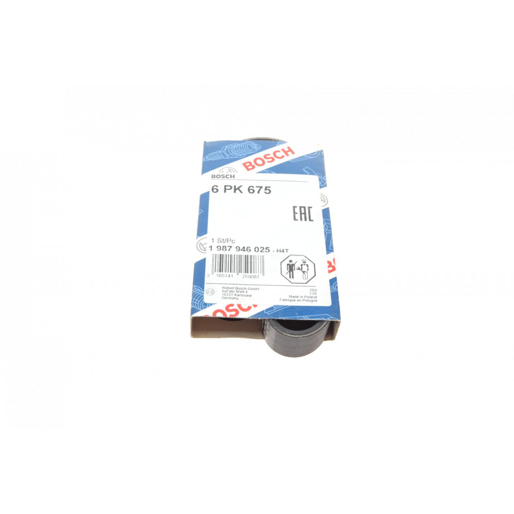 Ремінь генератора Nissan Micra 1.0-1.4i 16V 92-03 (6PK675)