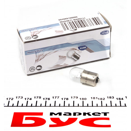 Автолампа R10W 24V 10W BA15s Heavy Duty