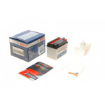 Акумуляторна батарея 4Ah/50A (121x71x93/+R/B0) (AGM) (мото) (сухозаряджений) Не постачається 