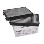 Фільтр салону BMW 5 (E39) (вугільний) (к-кт 2 шт.) 