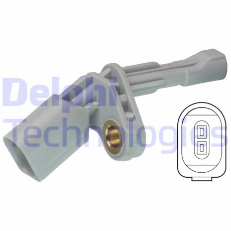 Датчик ABS (задній) Audi Q3/Skoda SuperB/VW Golf/Jetta/Passat/Sharan/Touran 1.2-3.6 06- (L)