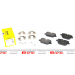 Колодки гальмівні (задні) Land Rover Range Rover 09-13 (TRW) Q+ 