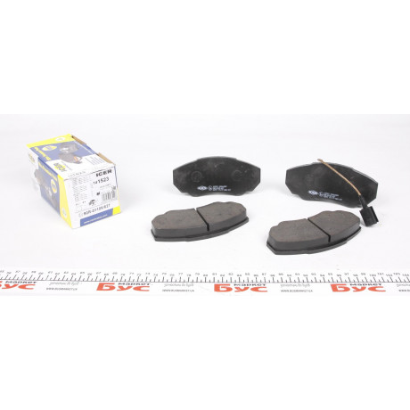 Колодки гальмівні (передні) Citroen Jumper 02-/Fiat Ducato/Peugeot Boxer 98- R15 (+датчик)