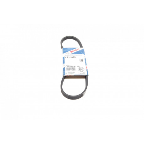 Ремінь генератора Hyundai i10/i20/i30 1.1/1.6CRDi 08-13/Fiat Doblo/Punto/Stilo 1.2/1.4 01- (4PK673)