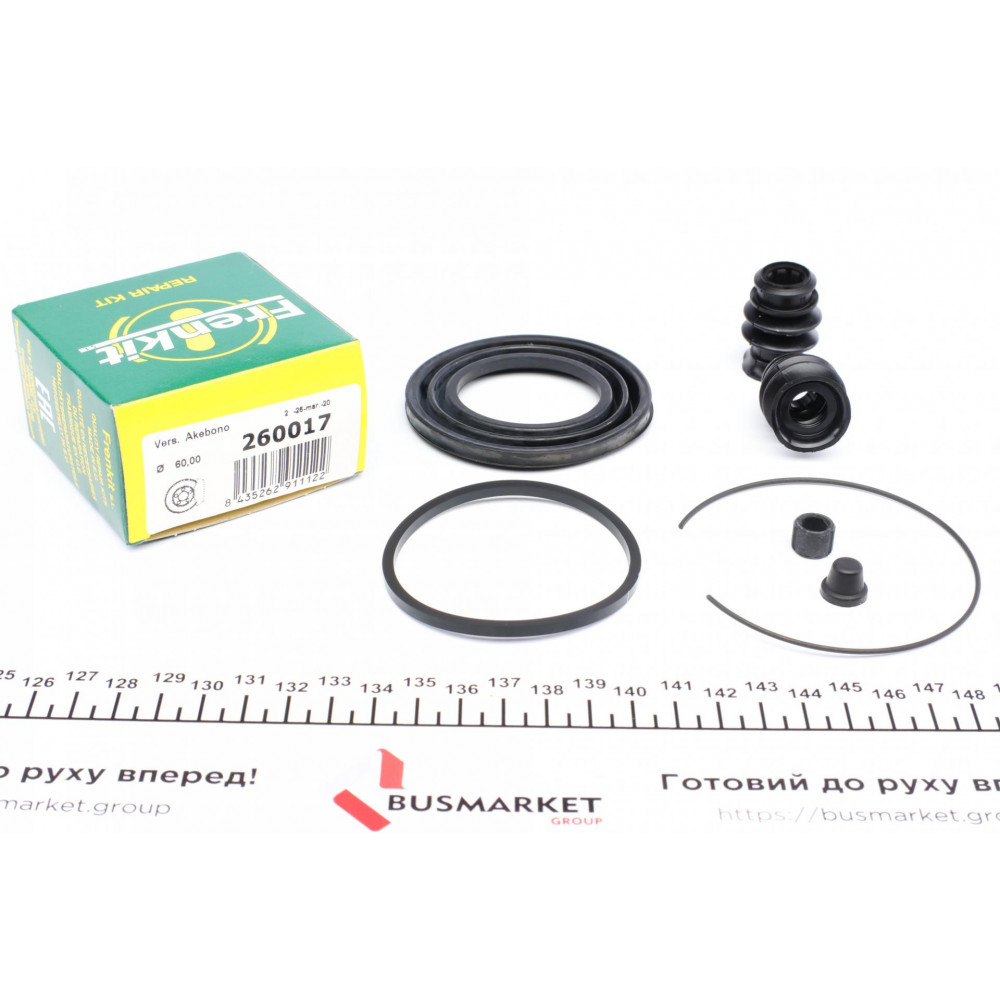 Ремкомплект супорта (переднього) Mitsubishi L200 96-07 (d=60mm)(Akeb)