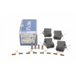 Колодки гальмівні (задні) VW Caddy III 04-/Peugeot 308 07-/Citroen C4 04- (87.1x52.8x17.2)(Premium) 