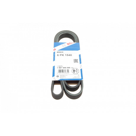 Ремінь генератора поліклиновий VW Golf/BMW/Ford/Opel (6PK1540)