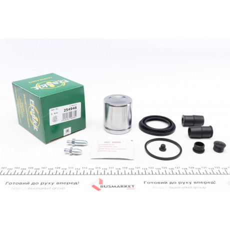 Ремкомплект супорта (переднього) VW Caddy III 04-15 (d=54mm) (+поршень) (Ate)