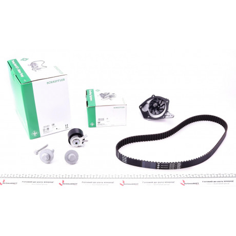 Комплект ГРМ + помпа Renault Kangoo 1.5dCi 03- (27x123z), K9K 700/702/704/710/714/716/718/800/802