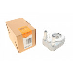 Радіатор масляний Fiat Doblo 1.9D 01- (теплообмінник) 