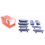 Колодки гальмівні (передні) Hyundai Sonata/Tucson/Kia Sportage 01- (Akebono) 