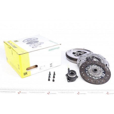 Демпфер + комплект зчеплення VW Caddy III/IV 2.0TDI/16V/4motion 06/11- CFHE/CFHC/CLCB/CFHF