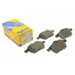 Колодки гальмівні (передні) Audi A3/TT/Skoda Octavia 96-10/VW Golf/Passat B3/B4 91-06 (без датчика) 