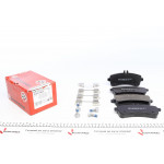 Колодки гальмівні (задні) MB S-class (W222/C217/A217)/SL (R231) 13- (TRW) (з аксесуарами) 