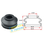 Пильник опори кульової Ford Fusion 13-19 (США) 