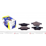 Колодки гальмівні (передні) Renault Laguna II/III 01-15/Megane II 03-/Wind 10- 