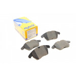 Колодки гальмівні (передні) Citroen C4 04-11/Peugeot 207/308 07-14/208 12-/307 03-09/3008 09-16 