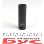 Головка ударна 6-гранна HEX (1/2") (d=15mm) 