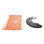 Захист диска гальмівного (переднього) (L) VW Golf/Passat 2.0TDI/FSI/GTI 04-10 