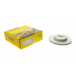 Диск гальмівний (передній) Audi A1/Seat Ibiza/VW Polo 17- (256x22) PRO 