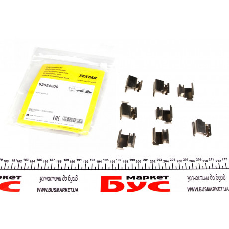 Планка супорта (переднього/заднього) прижимна (к-кт) VW Crafter/Fiat Doblo/MB Vito(W639) (Bosch) 06-