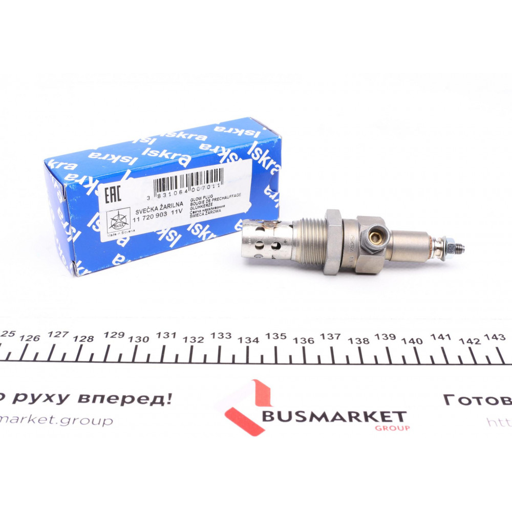 Свічка розжарювання Renault Master 2.8TDI/Fiat Ducato 2.5TDI (11V) (M20x1.5)