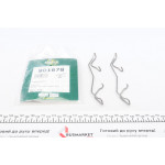 Планка супорта (переднього) прижимна (к-кт) VW Caddy III 05-15 (Ate) 