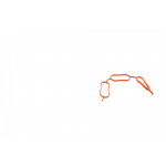 Прокладка колектора впускного Audi A4/A6/A8/VW Passat 2.4/2.8/3.0 96-06 