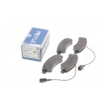 Колодки гальмівні (задні) Fiat Ducato/Peugeot Boxer 11- (137x48.7x18.8) 