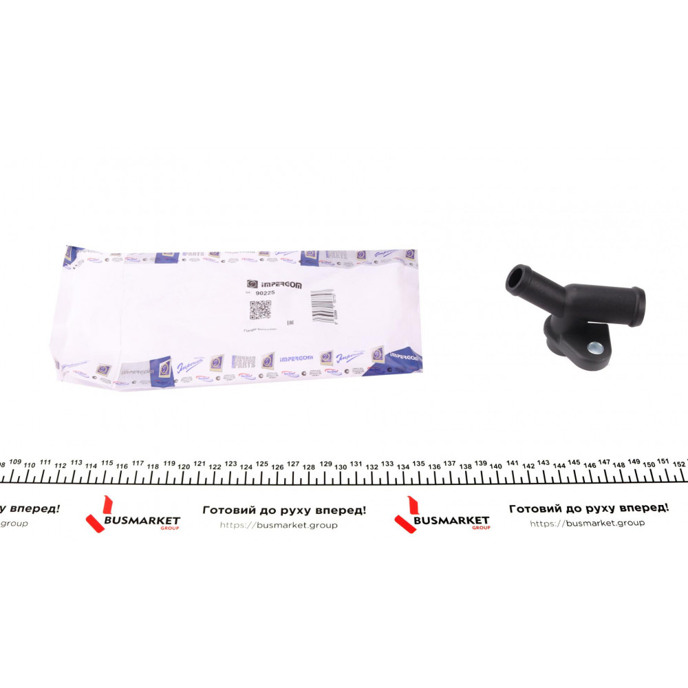 Фланець системи охолодження VW T4 2.5/2.4D 90-03 (Пластик)