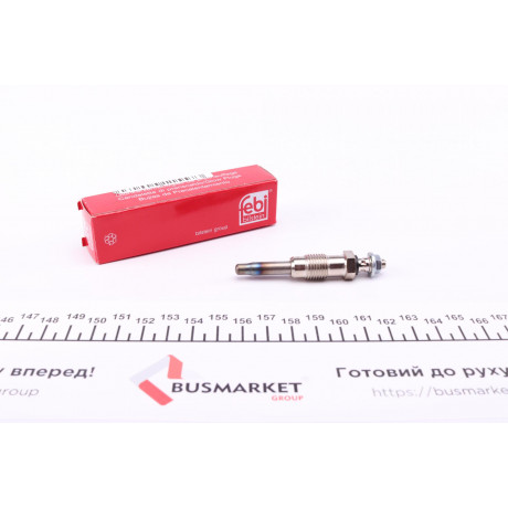 Свічка розжарювання Renault Clio/19 1.9D 88-98 (11V) (M12x1.25/6s)