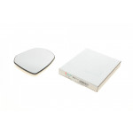 Скло дзеркала (з підігрівом) Citroen C3/C4 Picasso/Peugeot 3008/5008 06- (L) 