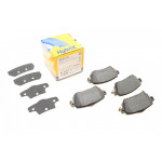 Колодки гальмівні (задні) Nissan Leaf 17-/Qashqai/X-trail 13-/Renault Kadjar 15-/Koleos 16- 