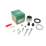 Ремкомплект супорта (переднього) Honda Jazz 08- (d=54mm)(Nih)(+1 поршень/направляюча) SuperKit 