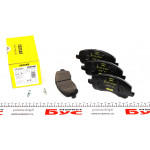 Колодки гальмівні (передні) Mitsubishi Lancer 00- /Outlander 12- R16'' (Akebono) 