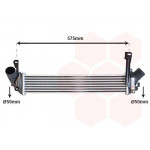 Радіатор інтеркулера Renault Kangoo 1.5 dCi 01- 