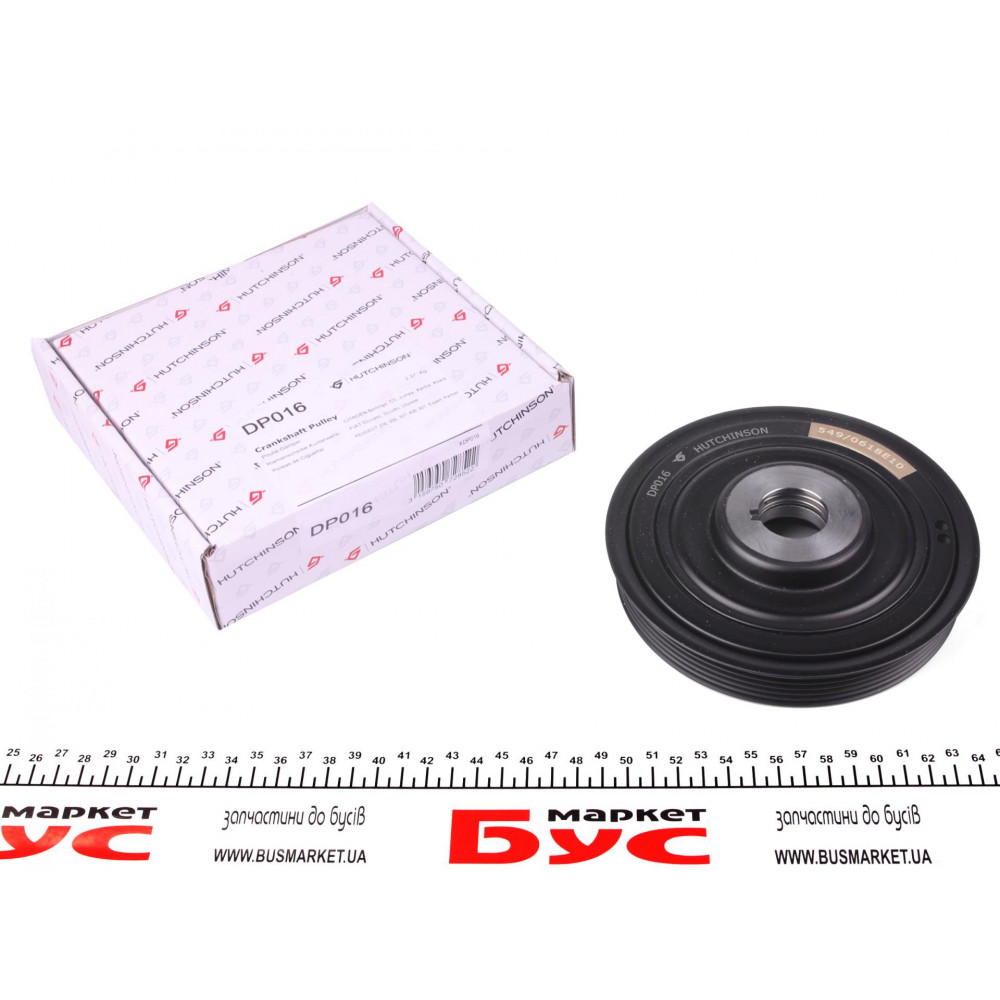 Шків колінвалу Citroen Berlingo/Jumpy/Peugeot Expert 1.9D/2.0HDI 98- (6PK)