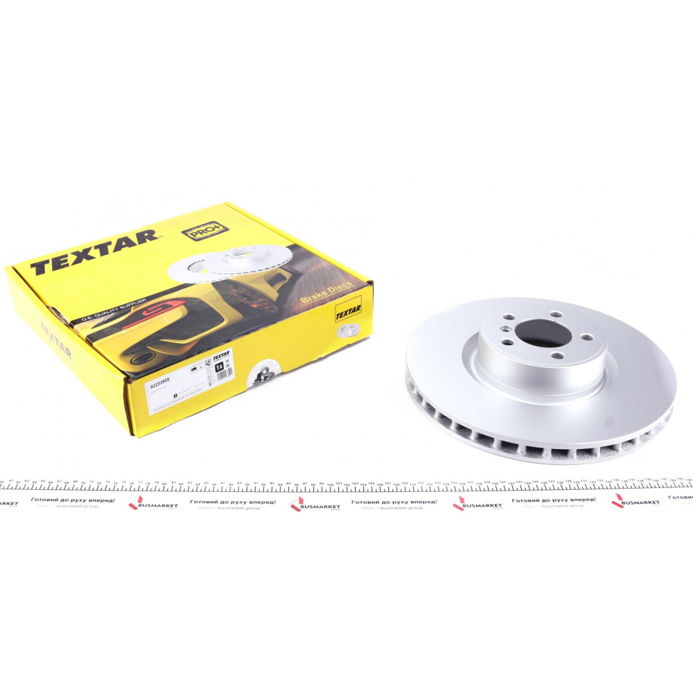 Диск гальмівний (передній) Land Rover Range Rover 4.4D/5.0i 4x4 07-12 (380x34) PRO+