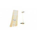 Тяга стабілізатора (переднього) Renault Laguna III 07- (L=295 мм) 