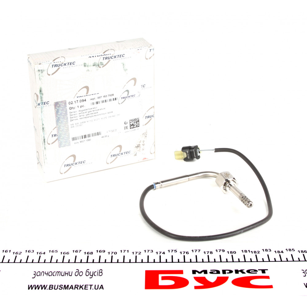 Датчик температури ВГ (перед сажевим фільтром) MB Sprinter 3.0CDI 06-