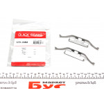 Планка супорта (заднього) прижимна (к-кт) VW T5/Touareg 02-15 